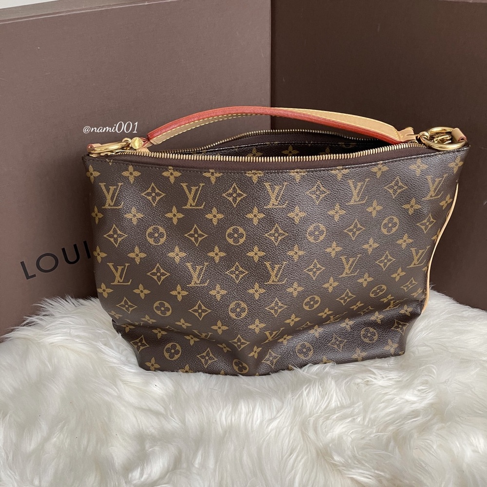 Louis Vuitton LV Monogram Sully PM - Box, Dustcover Included - EUC - Picture 13 of 15